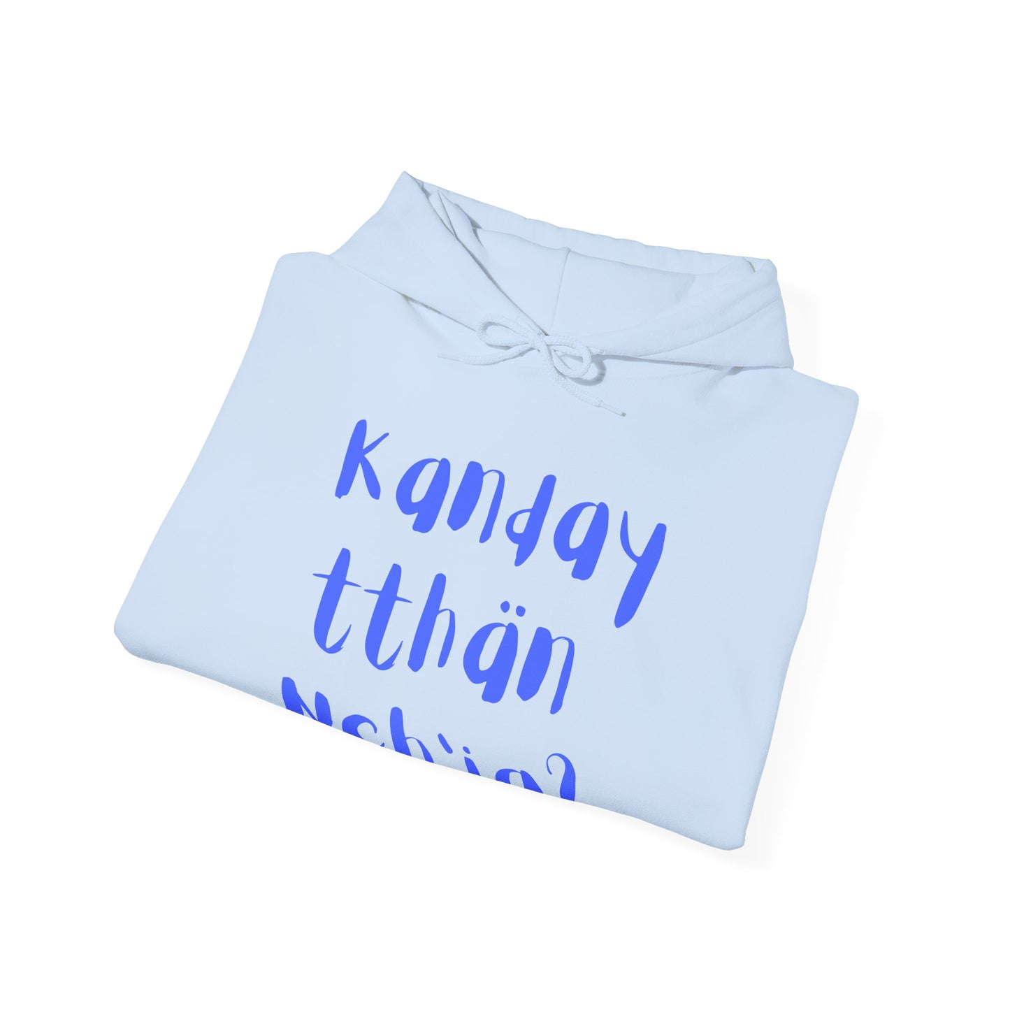 "Got Moose Meat?" Hoodie Blue Font