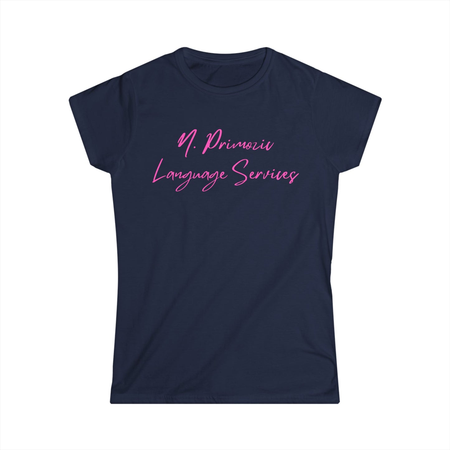 Pink N. Primozic Language Services Tee