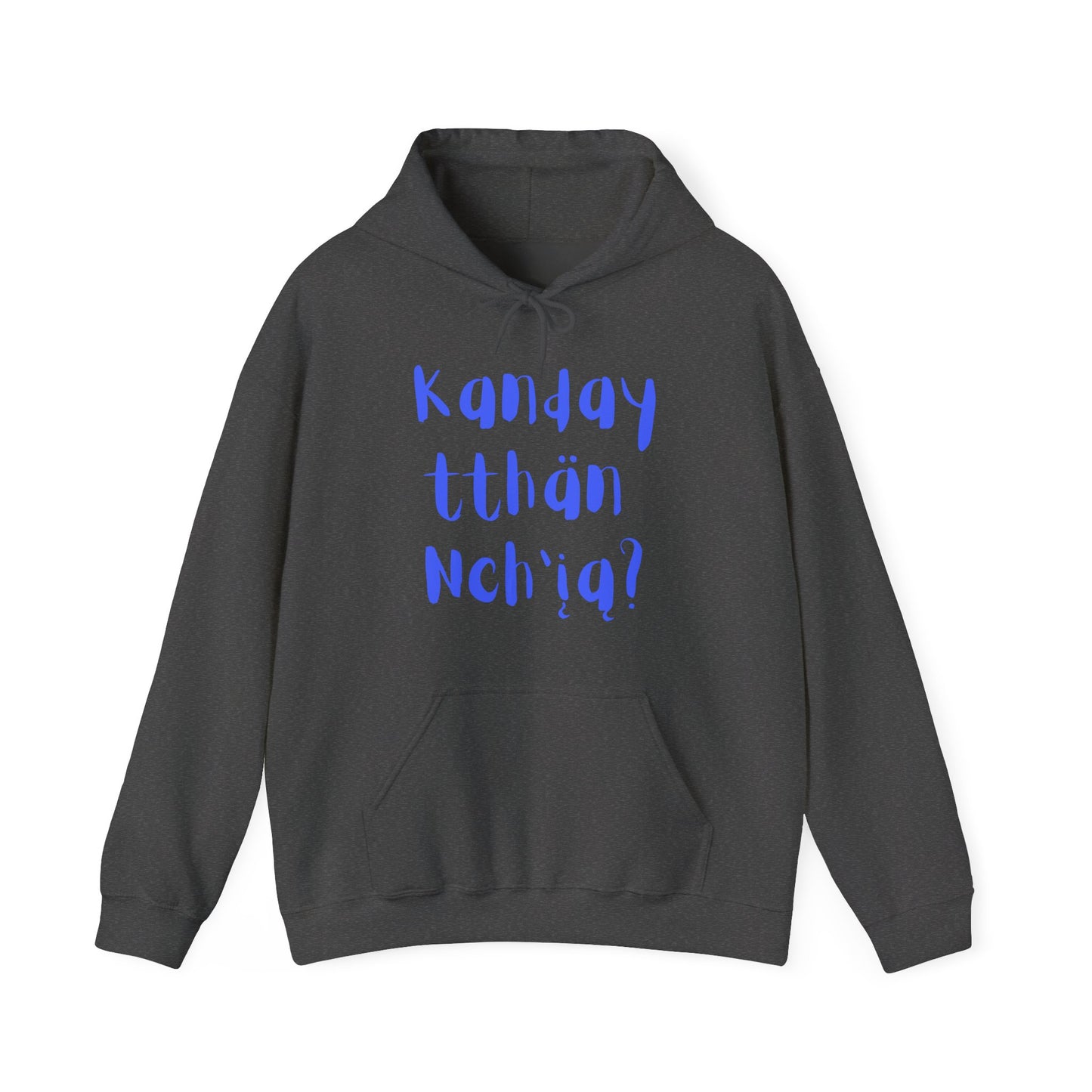 "Got Moose Meat?" Hoodie Blue Font