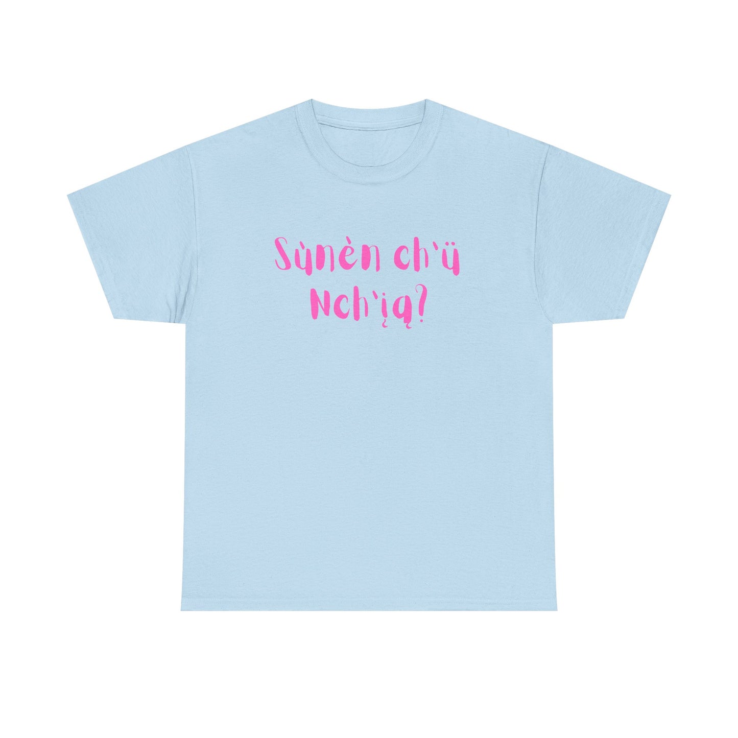 "Got Bannock?" Tee Pink Font