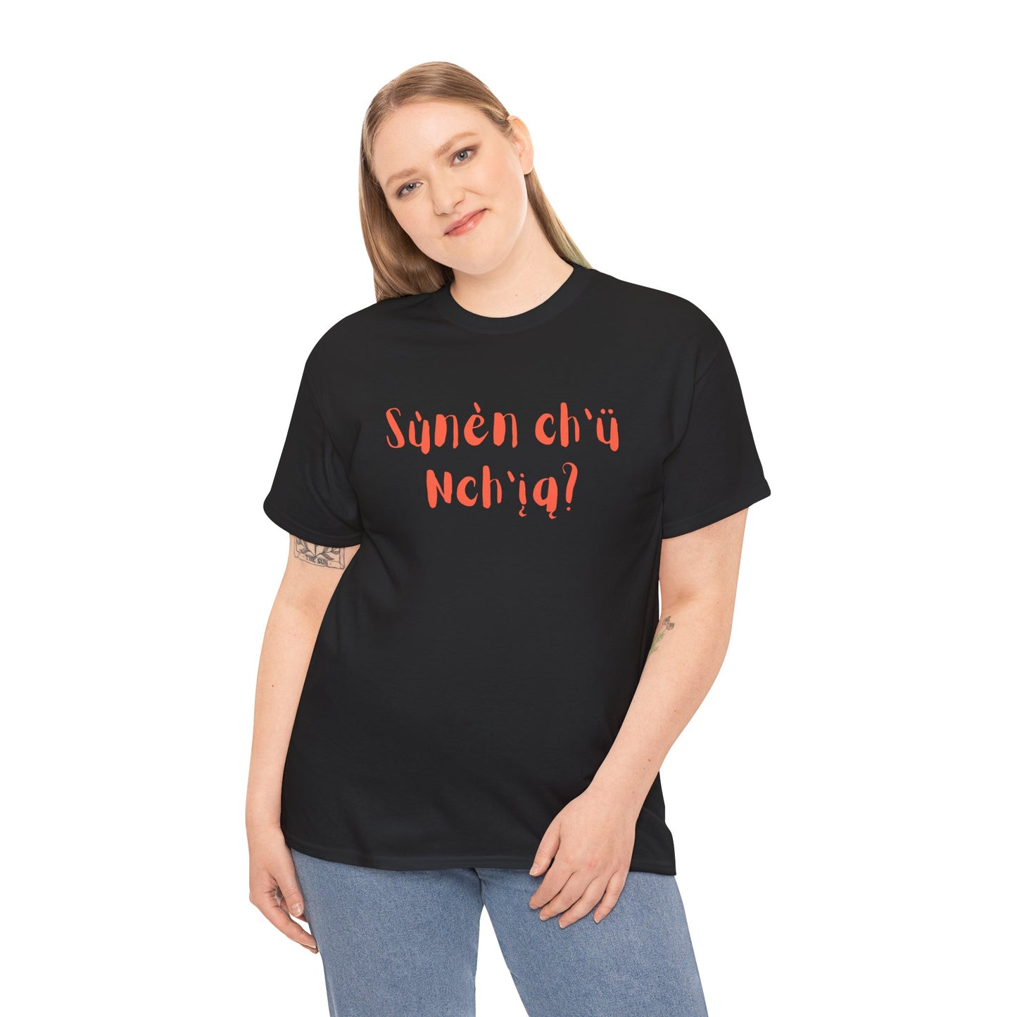 "Got Bannock?" Tee Orange Font
