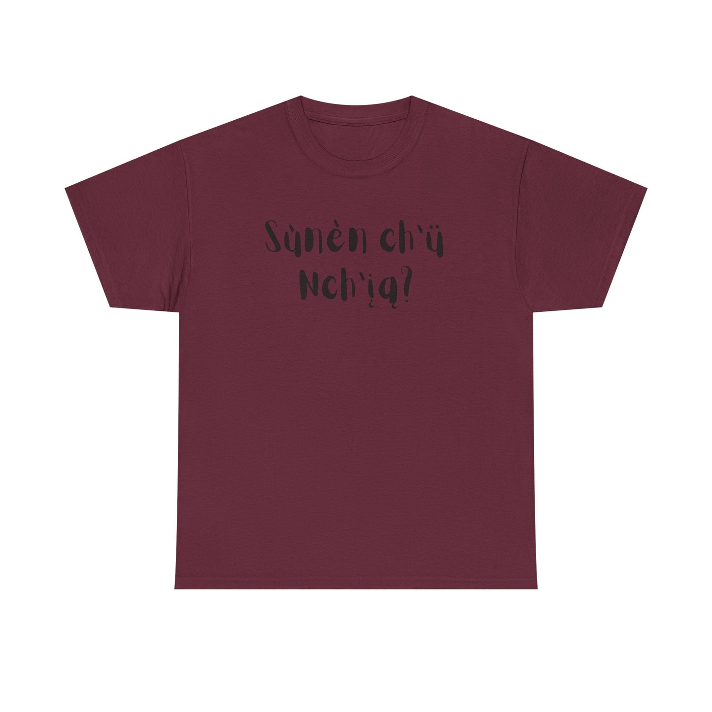 "Got Bannock?" Tee Back Font