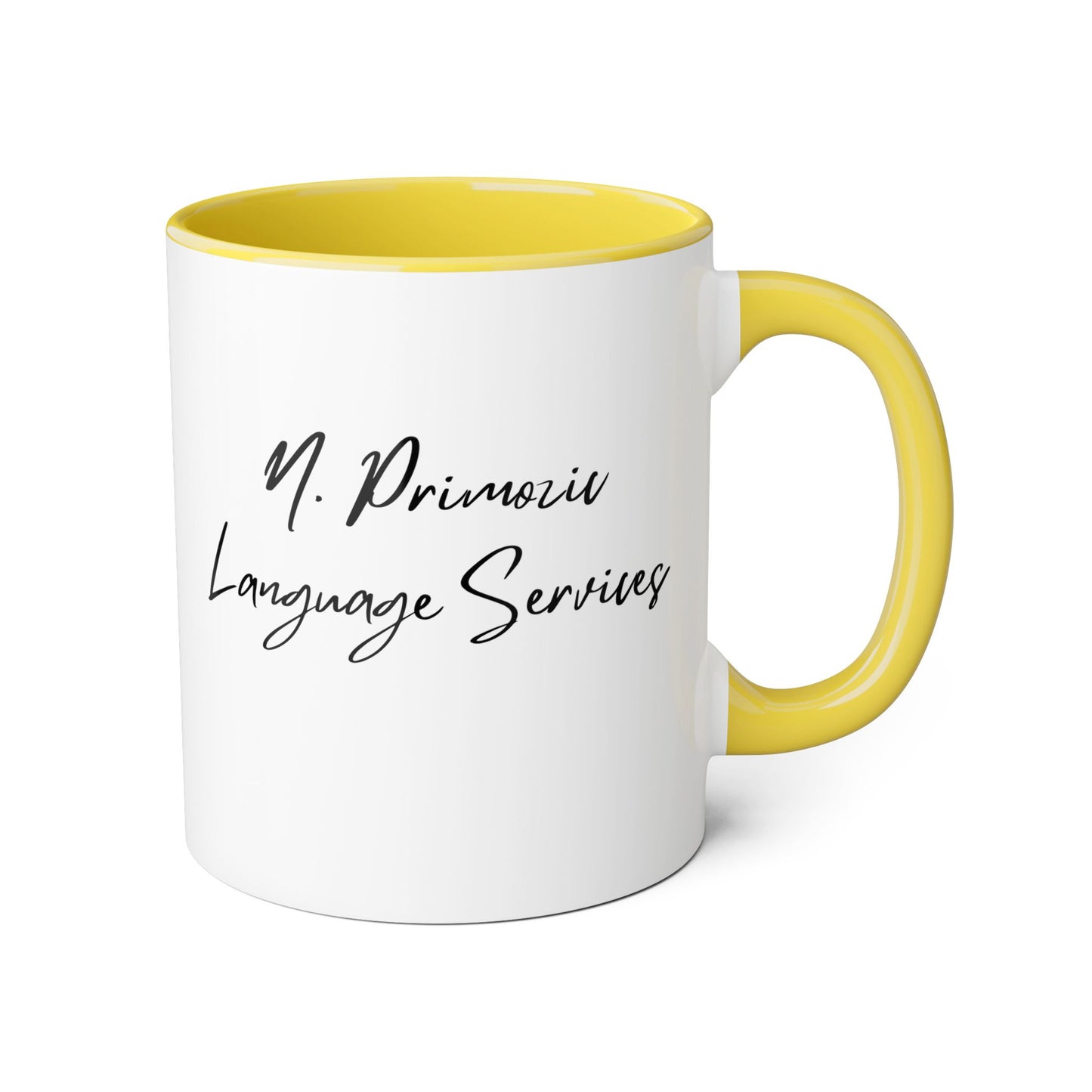 NPLS Accent Colour Mug Black Font