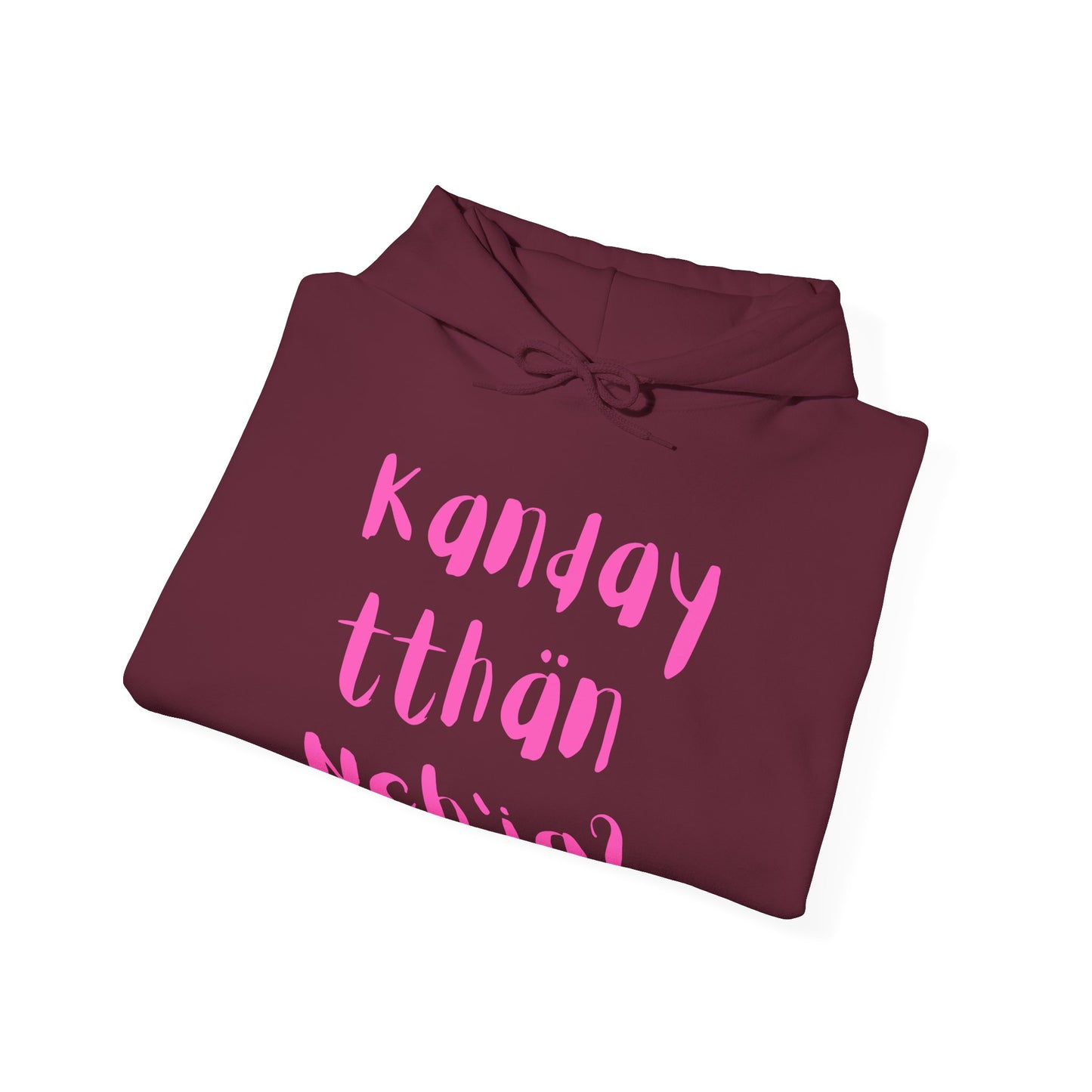 "Got Moose Meat?" Hoodie Pink Font