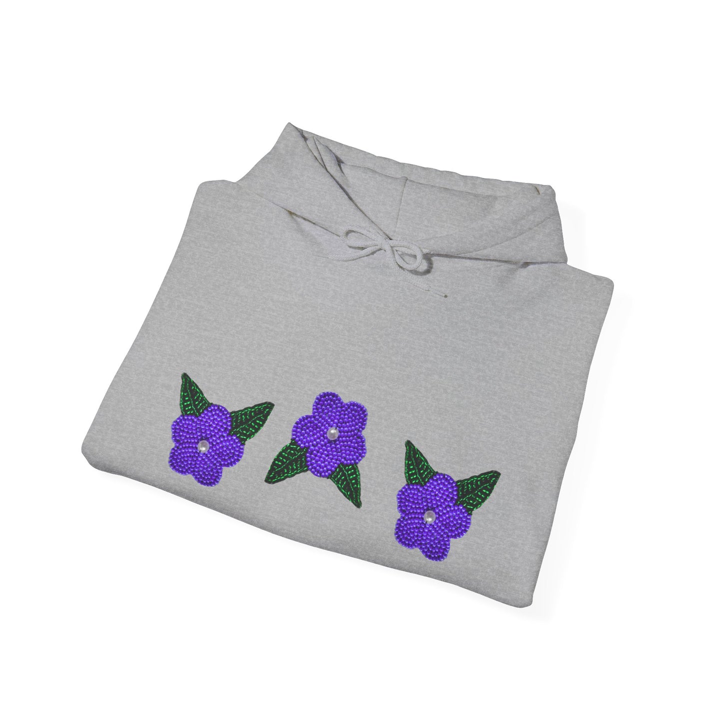 Nt’ąyą (Flower) NPLS Hoodie Purple