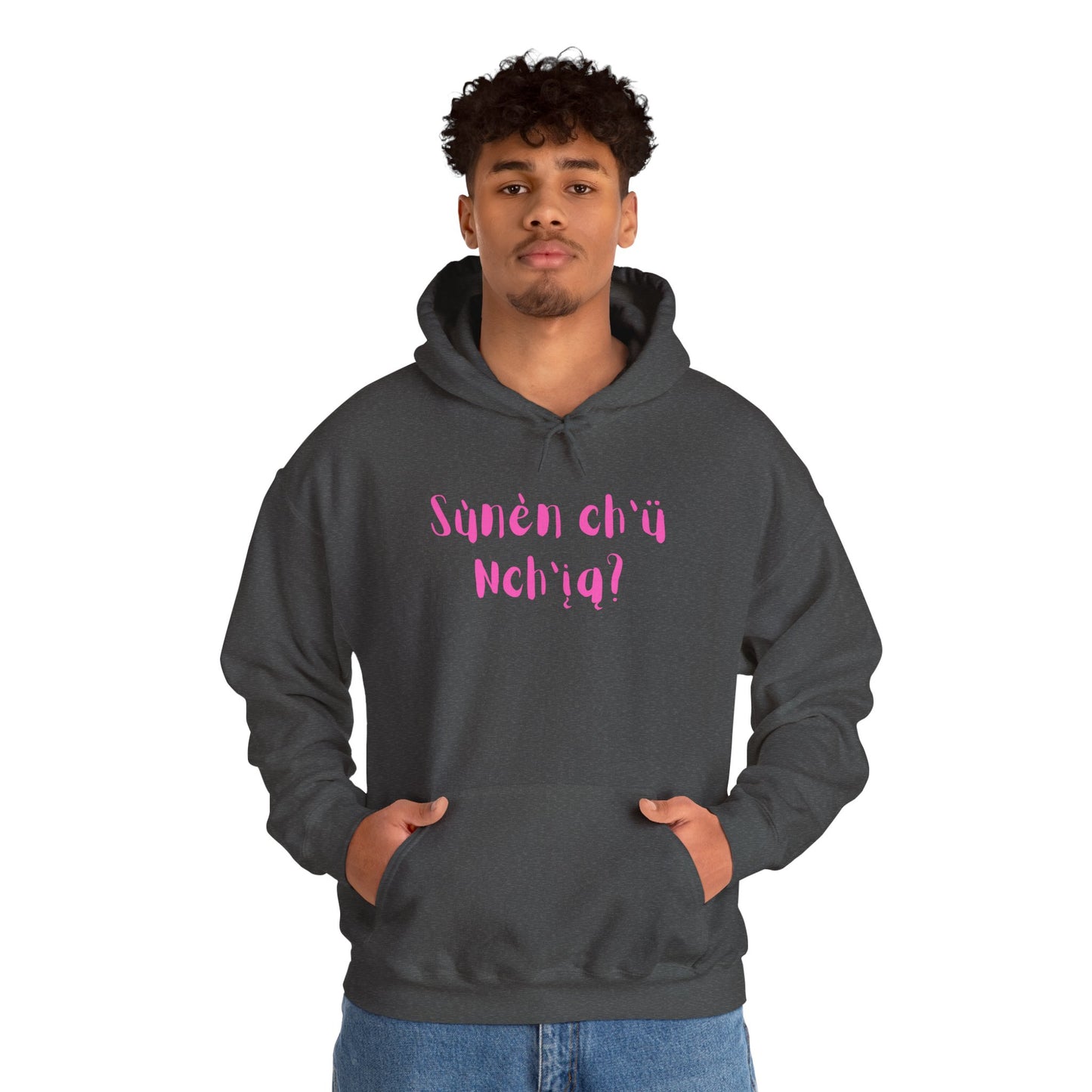 "Got Bannock?" Hoodie Pink Font