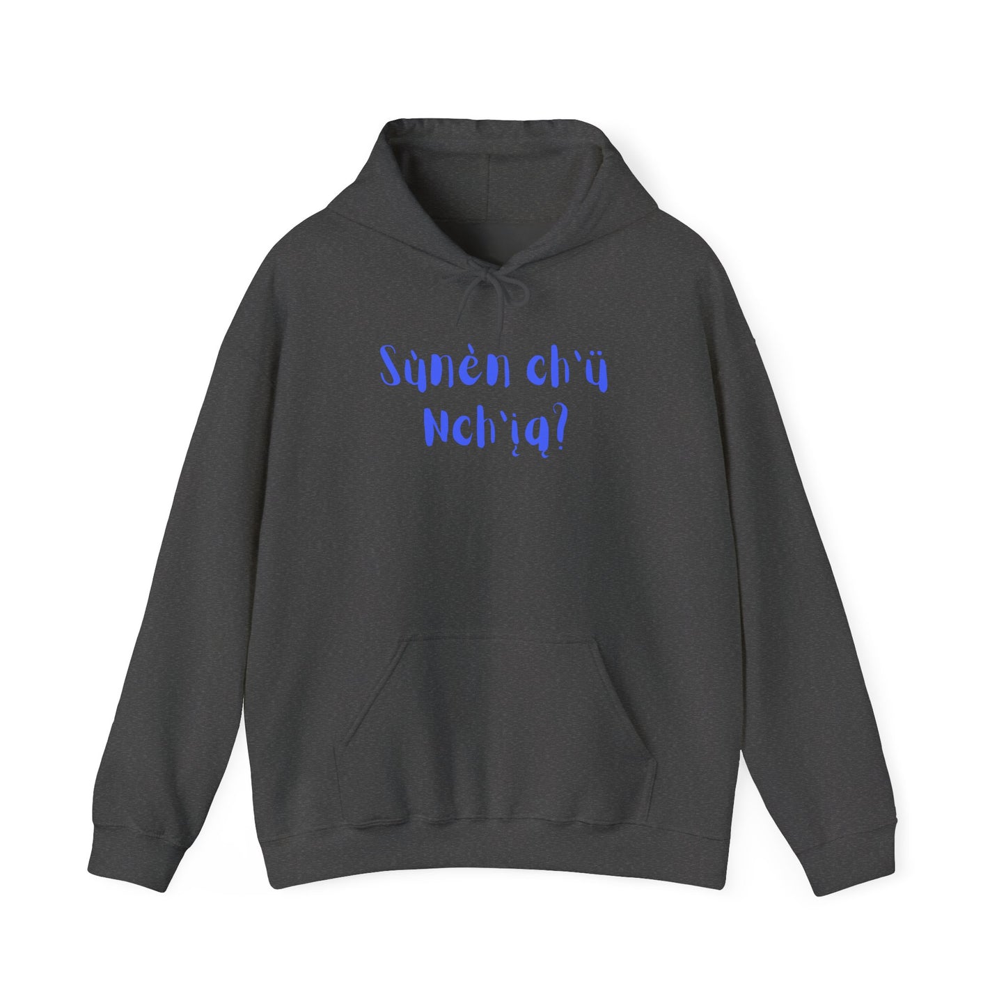 "Got Bannock?" Hoodie Blue Font