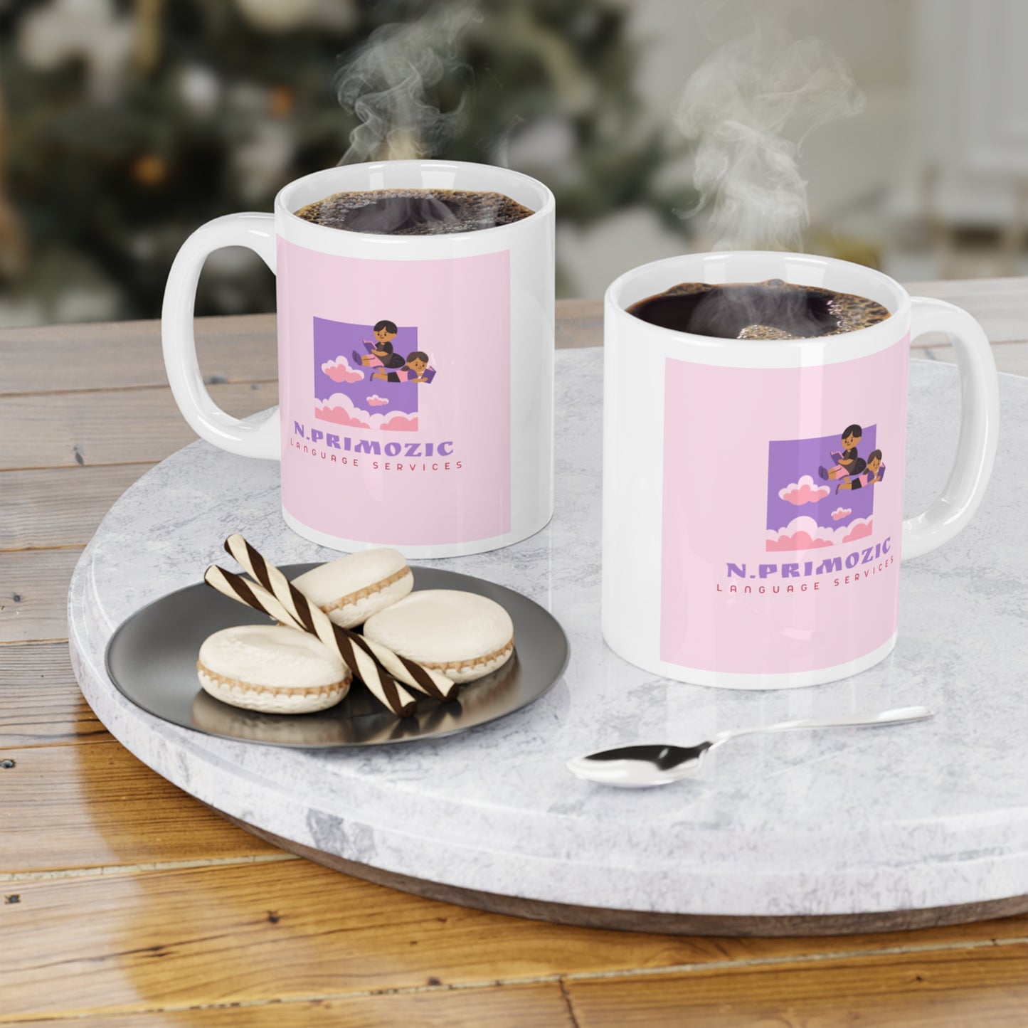 Language Services Ceramic Mug - N. Primozic