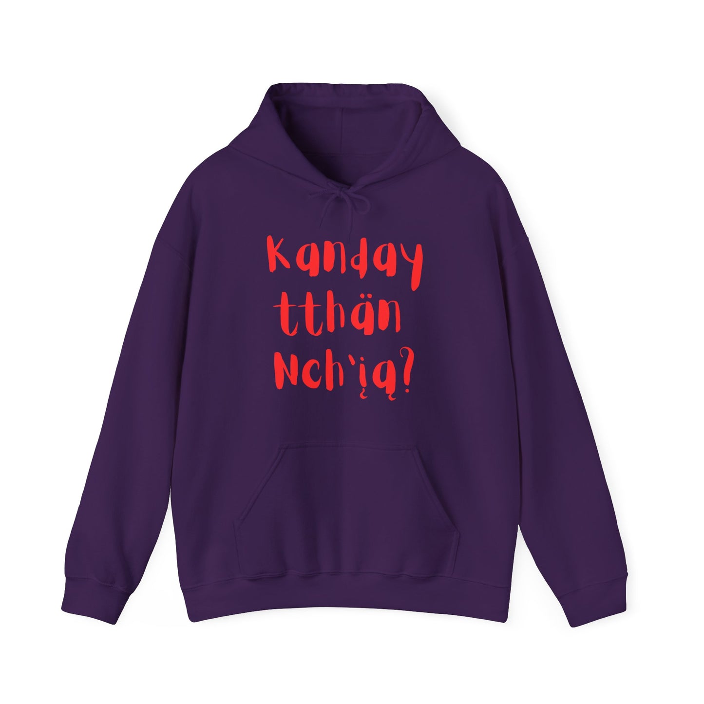 "Got Moose Meat?" Hoodie Red Font