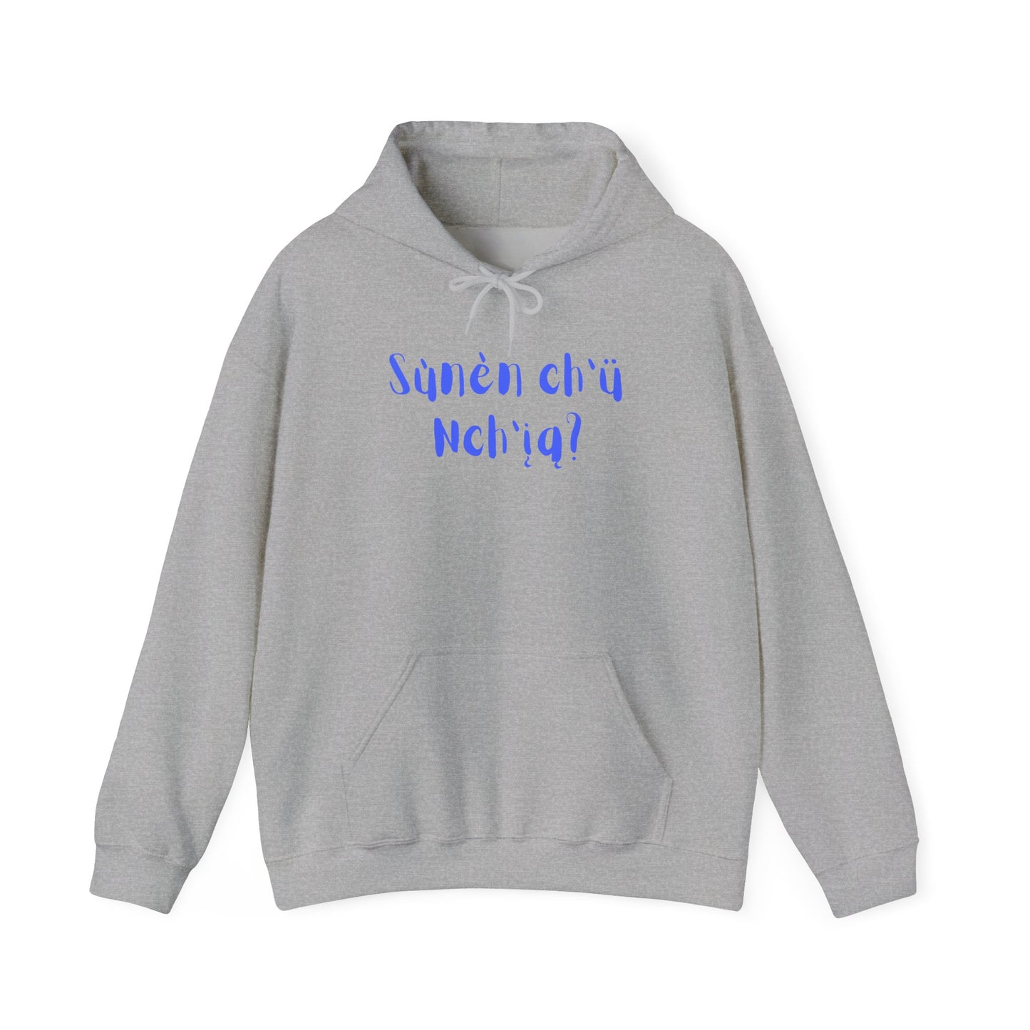 "Got Bannock?" Hoodie Blue Font
