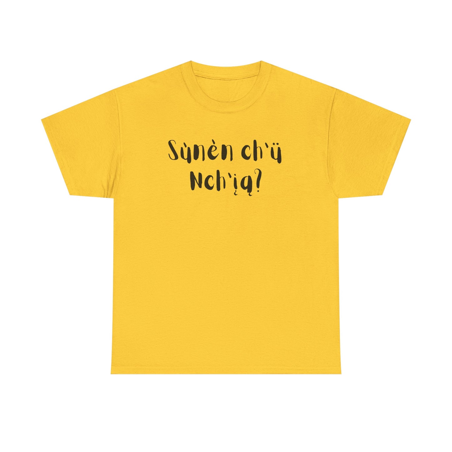 "Got Bannock?" Tee Back Font