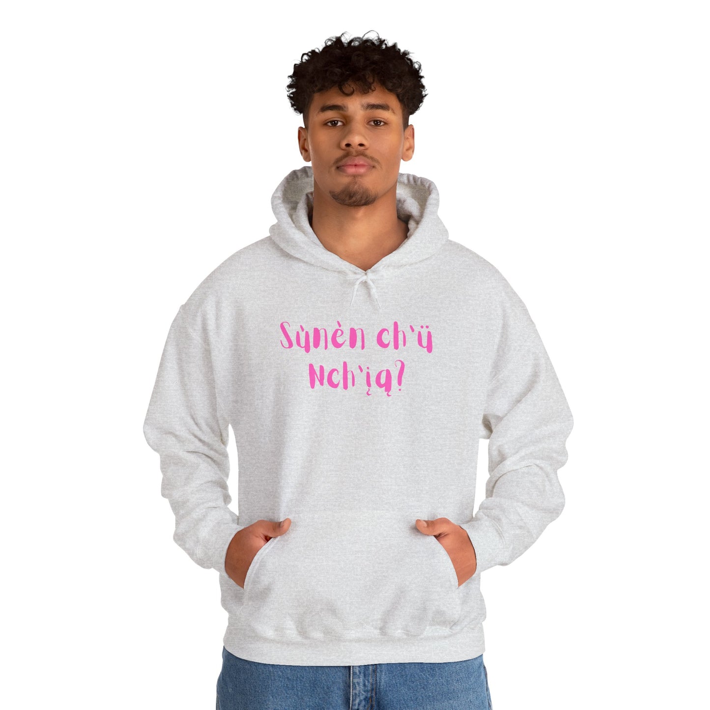 "Got Bannock?" Hoodie Pink Font