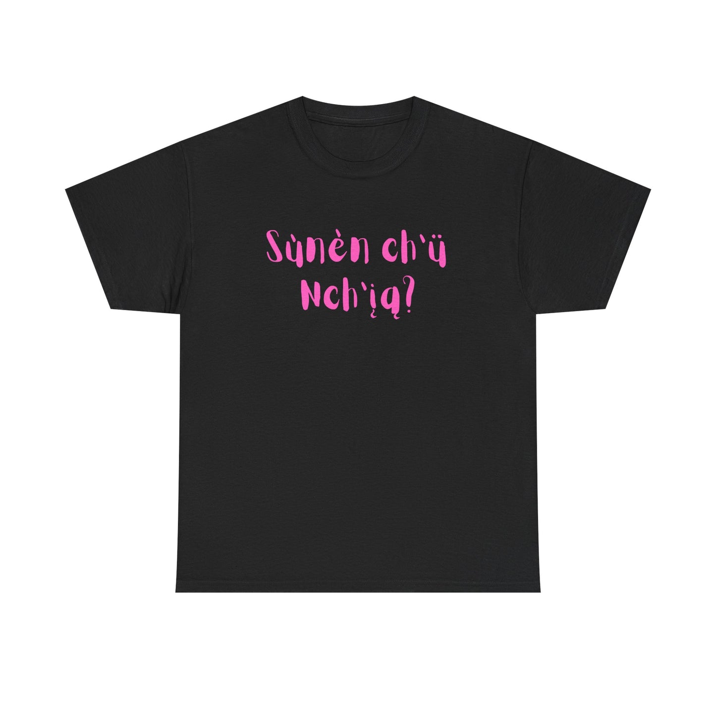 "Got Bannock?" Tee Pink Font