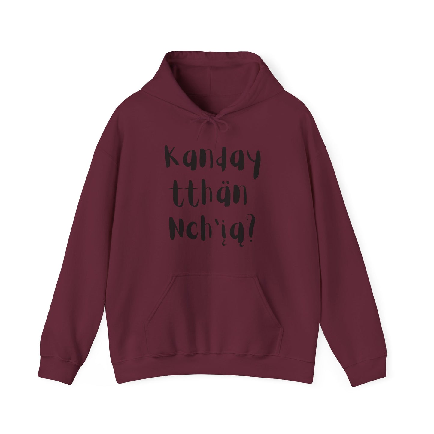 "Got Moose Meat?" Hoodie Black Font