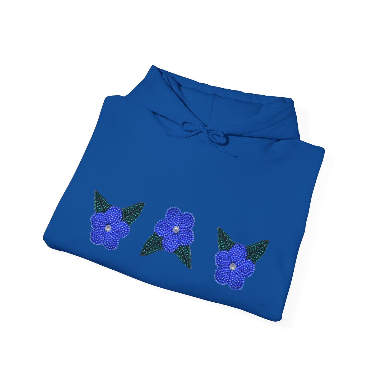 Nt’ąyą (Flower) NPLS Hoodie Blue