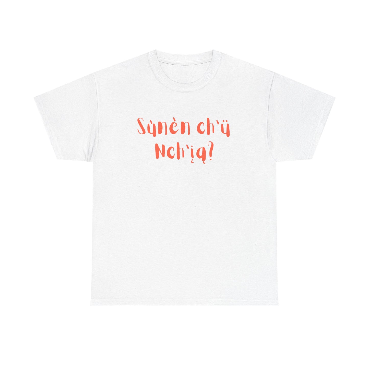 "Got Bannock?" Tee Orange Font