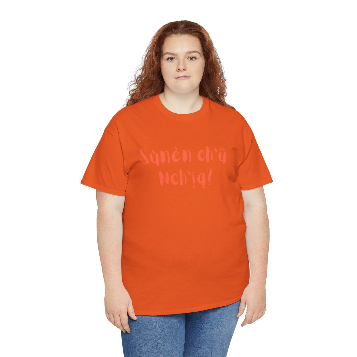"Got Bannock?" Tee Orange Font