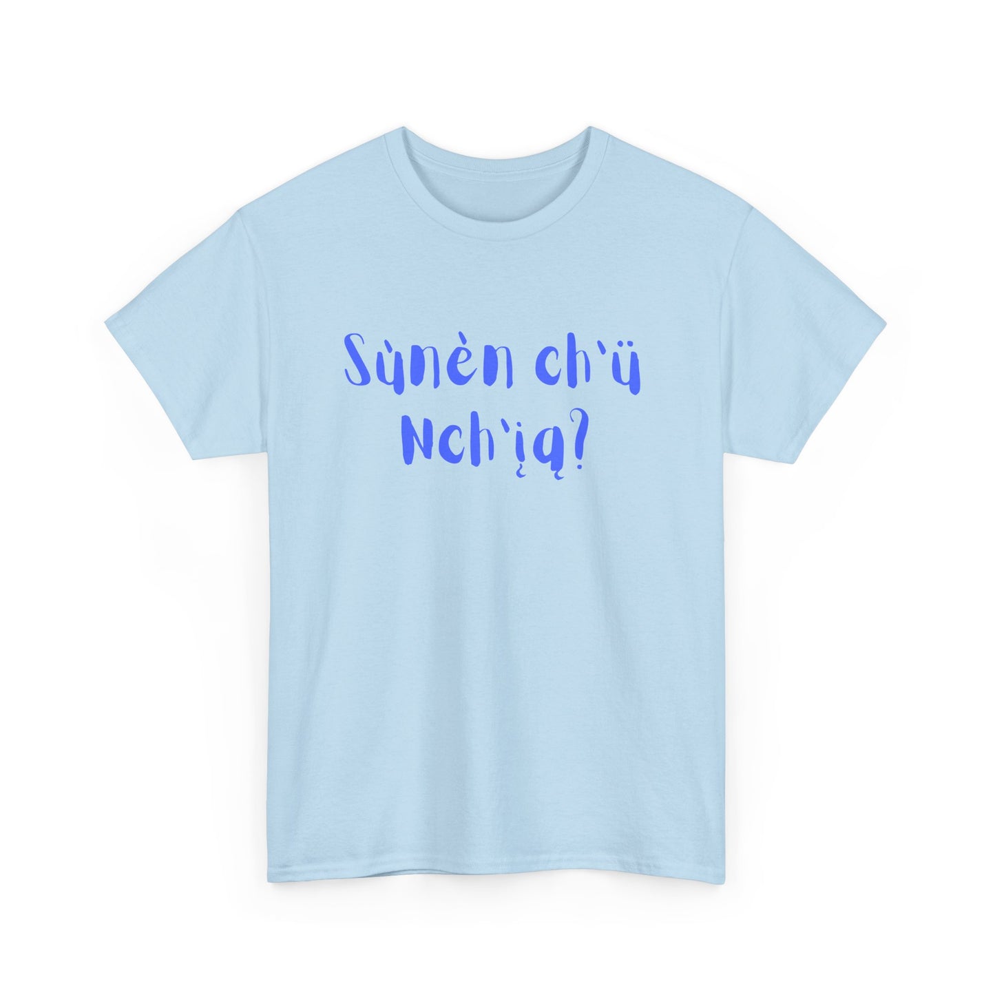 "Got Bannock?" Tee Blue Font