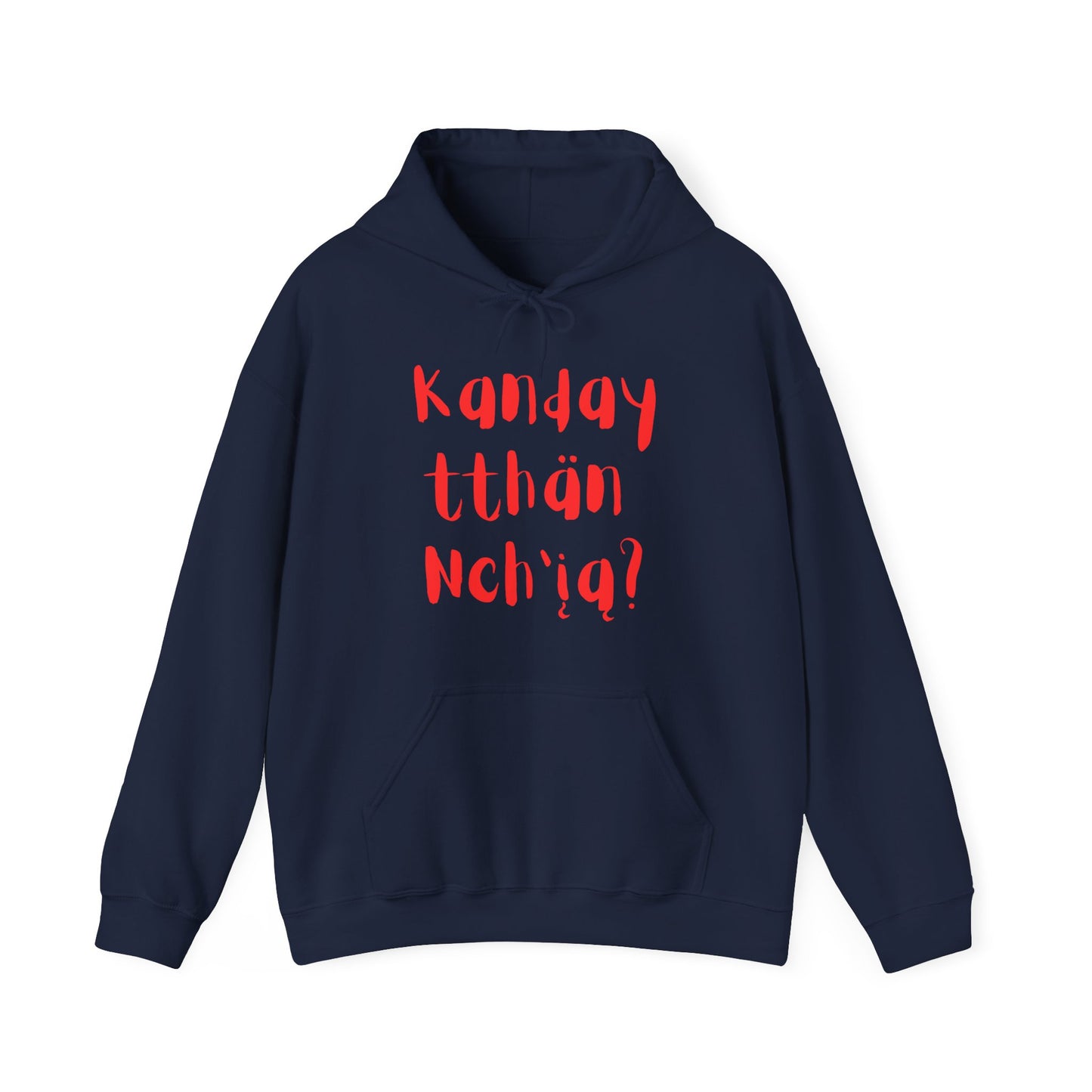 "Got Moose Meat?" Hoodie Red Font