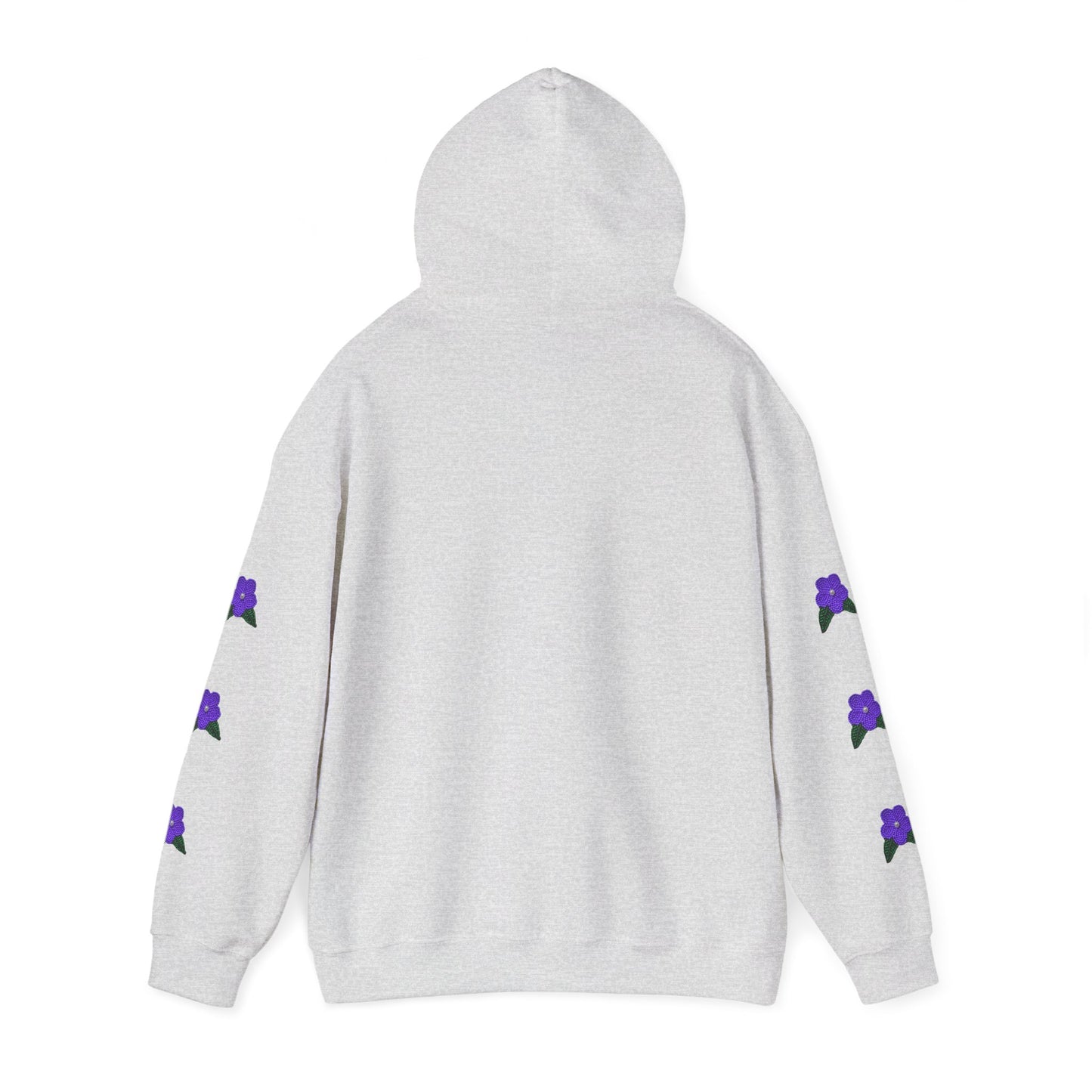 "I Speak Southern Tutchone" Purple Flower Hoodie