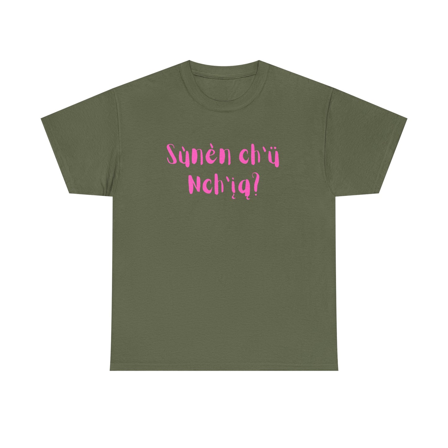 "Got Bannock?" Tee Pink Font