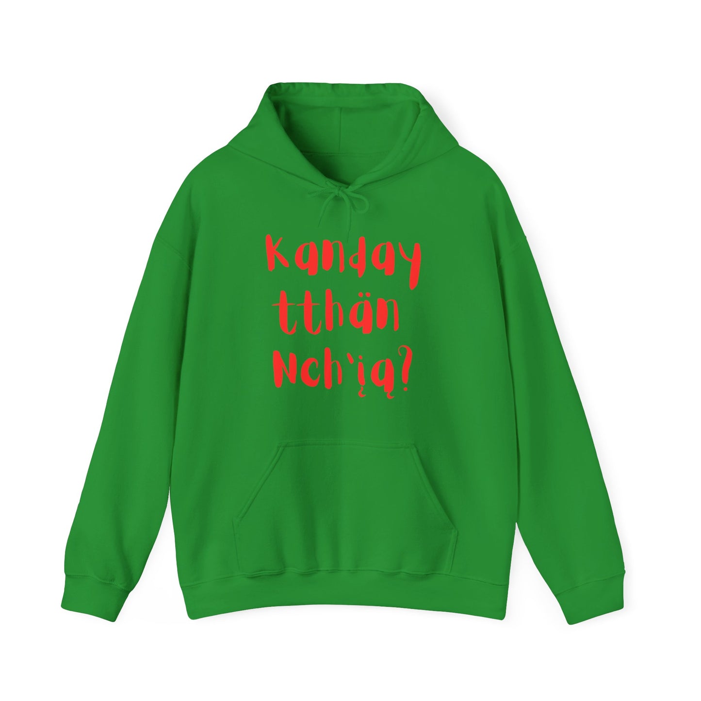 "Got Moose Meat?" Hoodie Red Font
