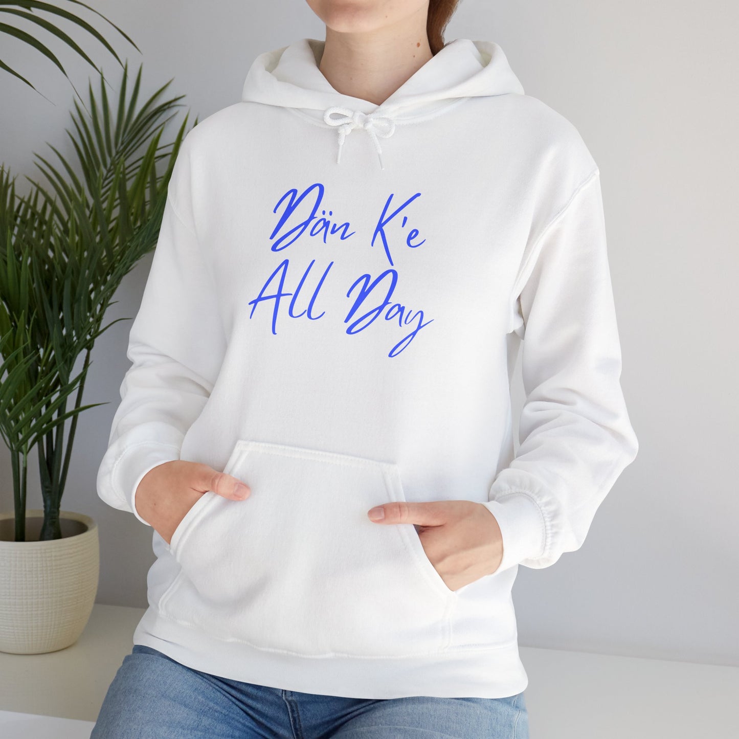 Blue Code Switching Hoodie