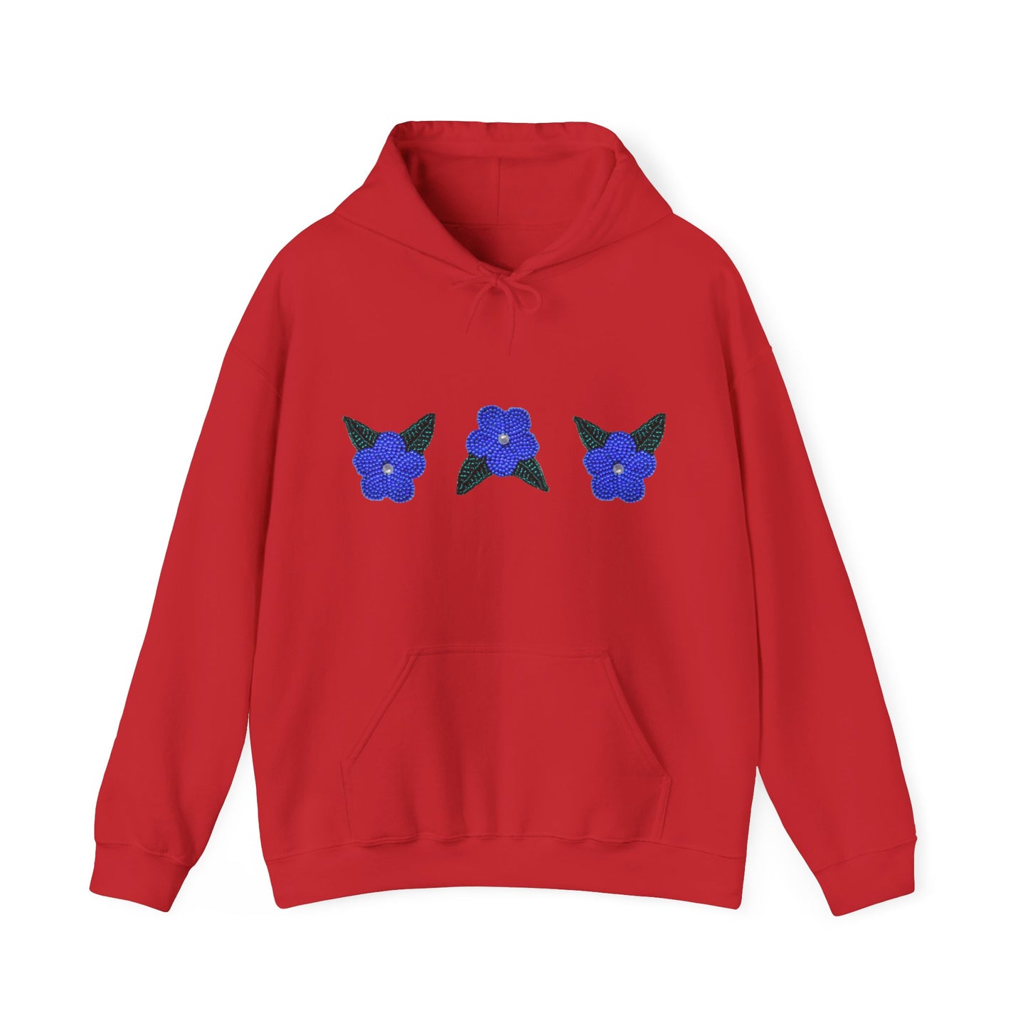 Nt’ąyą (Flower) NPLS Hoodie Blue