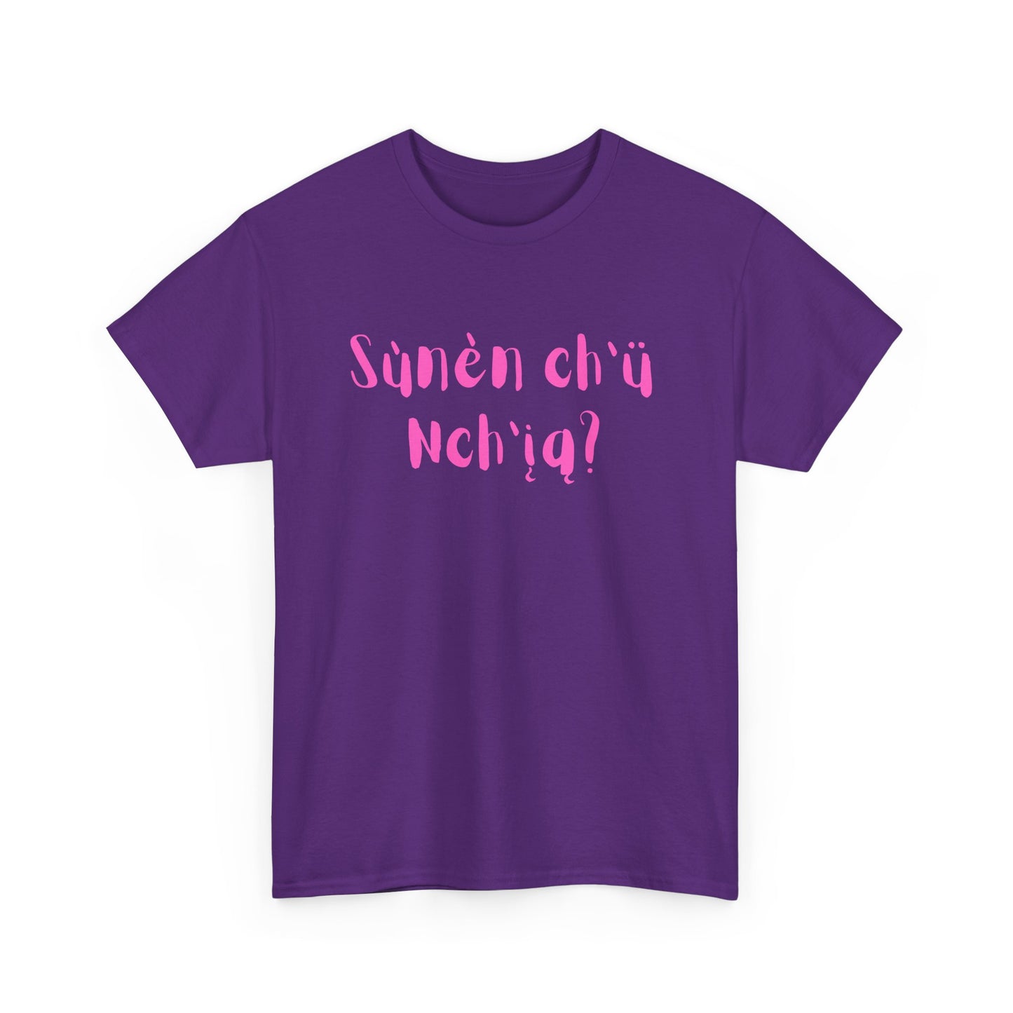 "Got Bannock?" Tee Pink Font