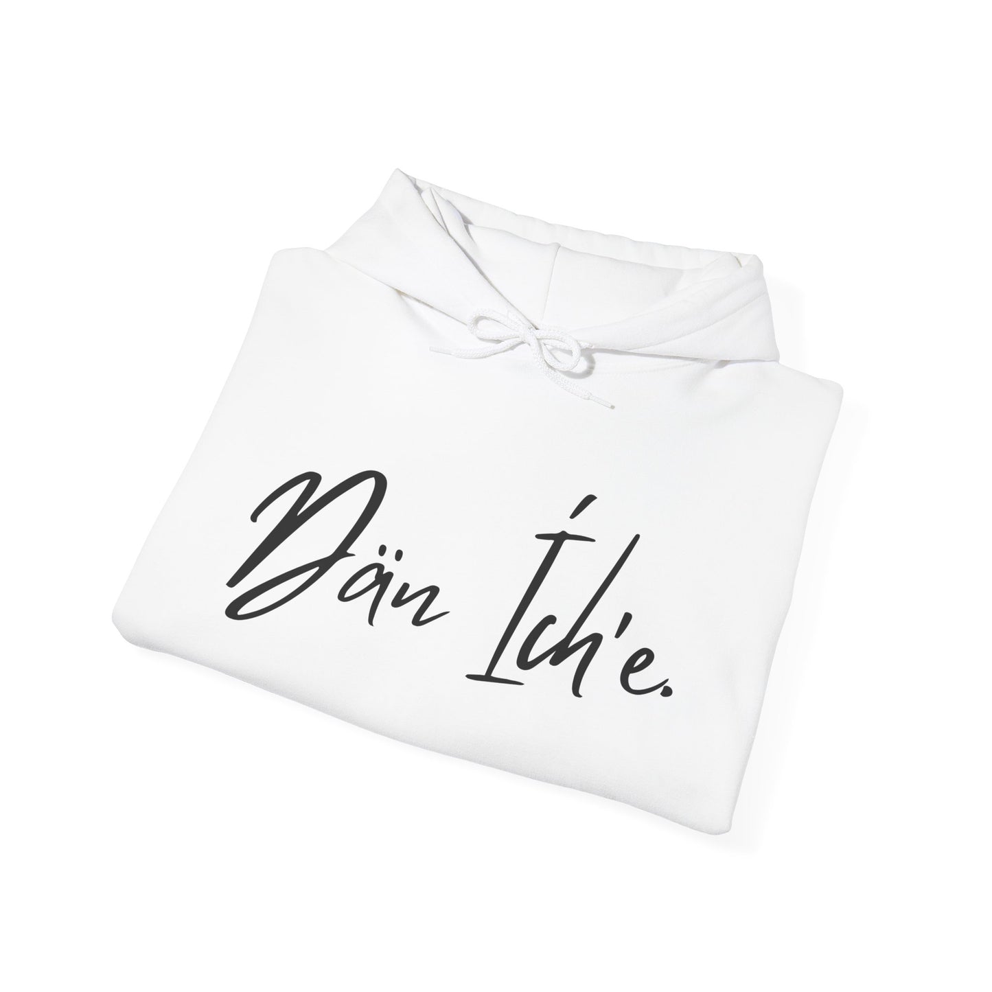 "I am Dän" Red Flower Hoodie