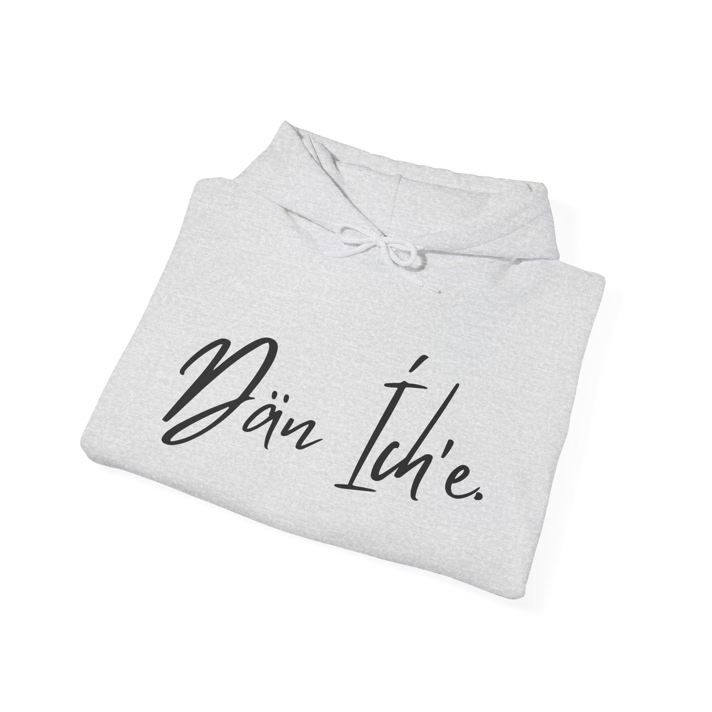 "I am Dän" Red Flower Hoodie
