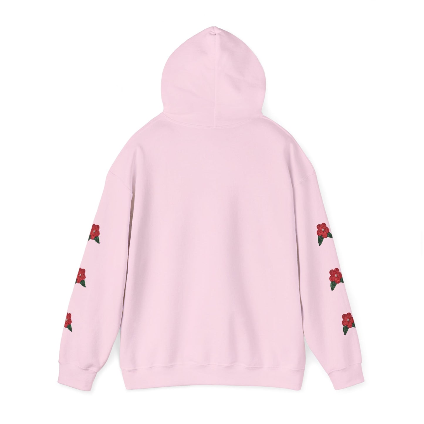 "I Speak Southern Tutchone" Red Flower Hoodie