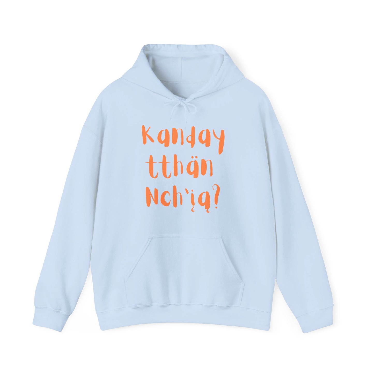 "Got Moose Meat?" Hoodie Orange Font