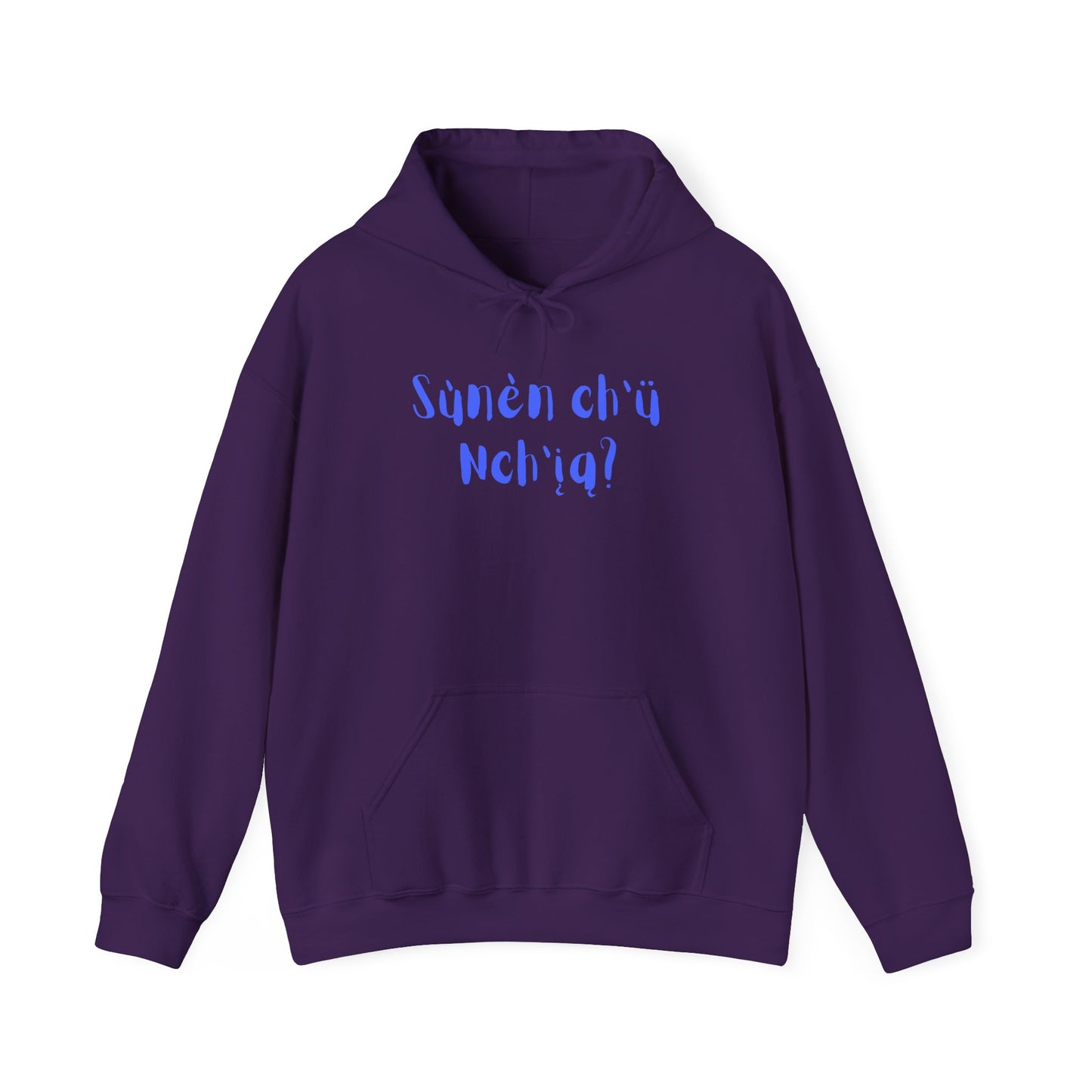 "Got Bannock?" Hoodie Blue Font
