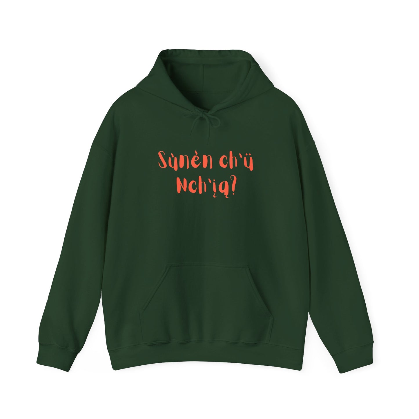 "Got Bannock?" Hoodie Orange Font