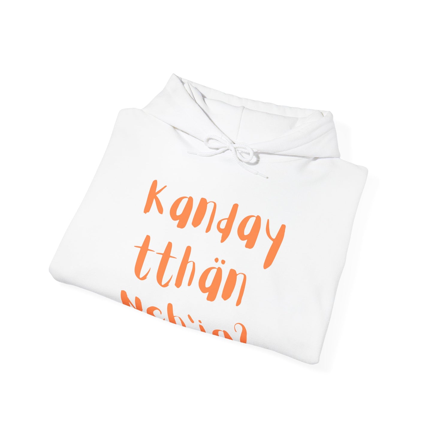 "Got Moose Meat?" Hoodie Orange Font