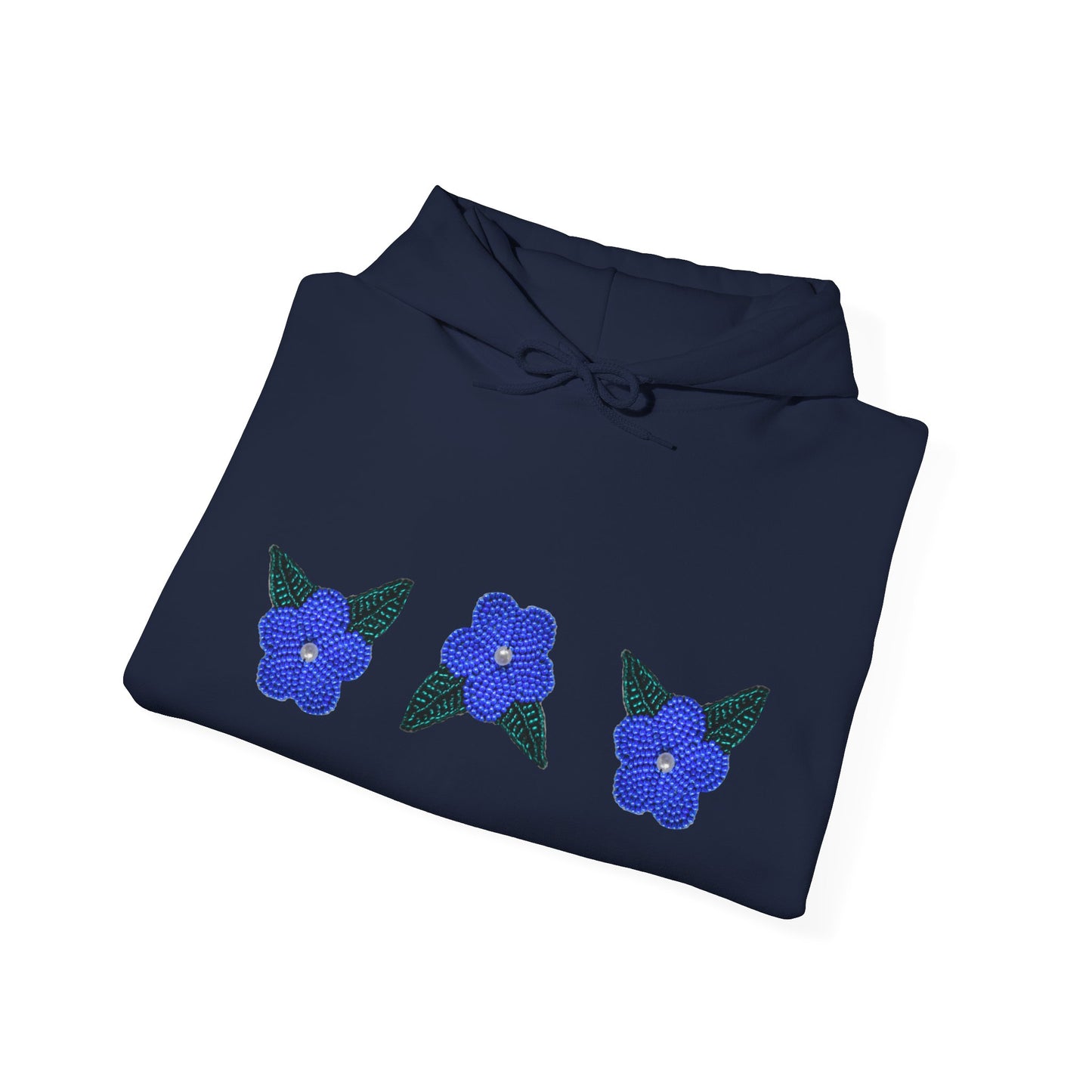 Nt’ąyą (Flower) NPLS Hoodie Blue