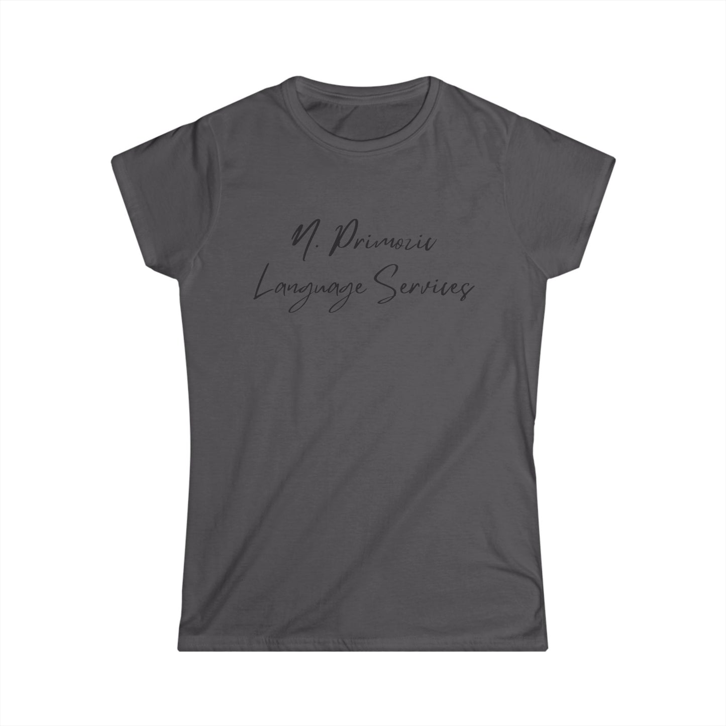 Black N. Primozic Language Services Tee