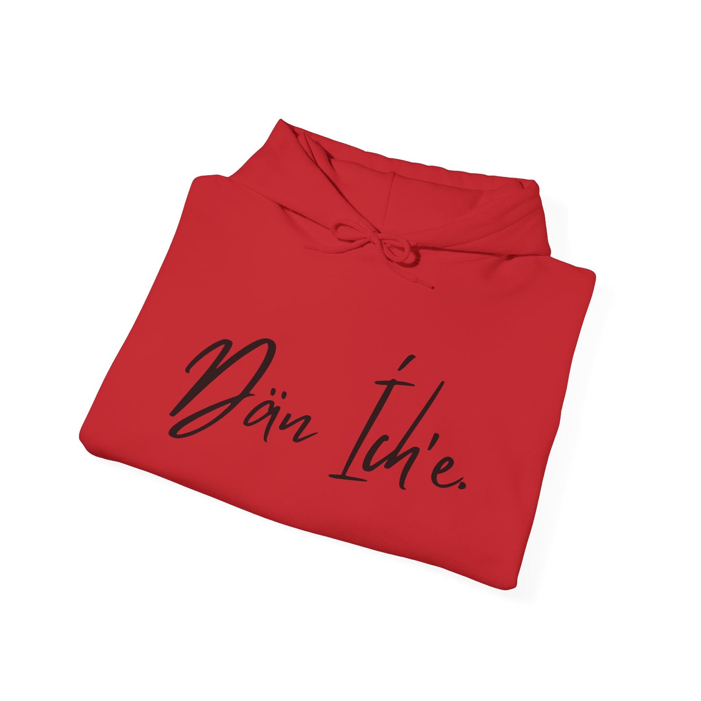 "I am Dän" Hoodie Purple Flower