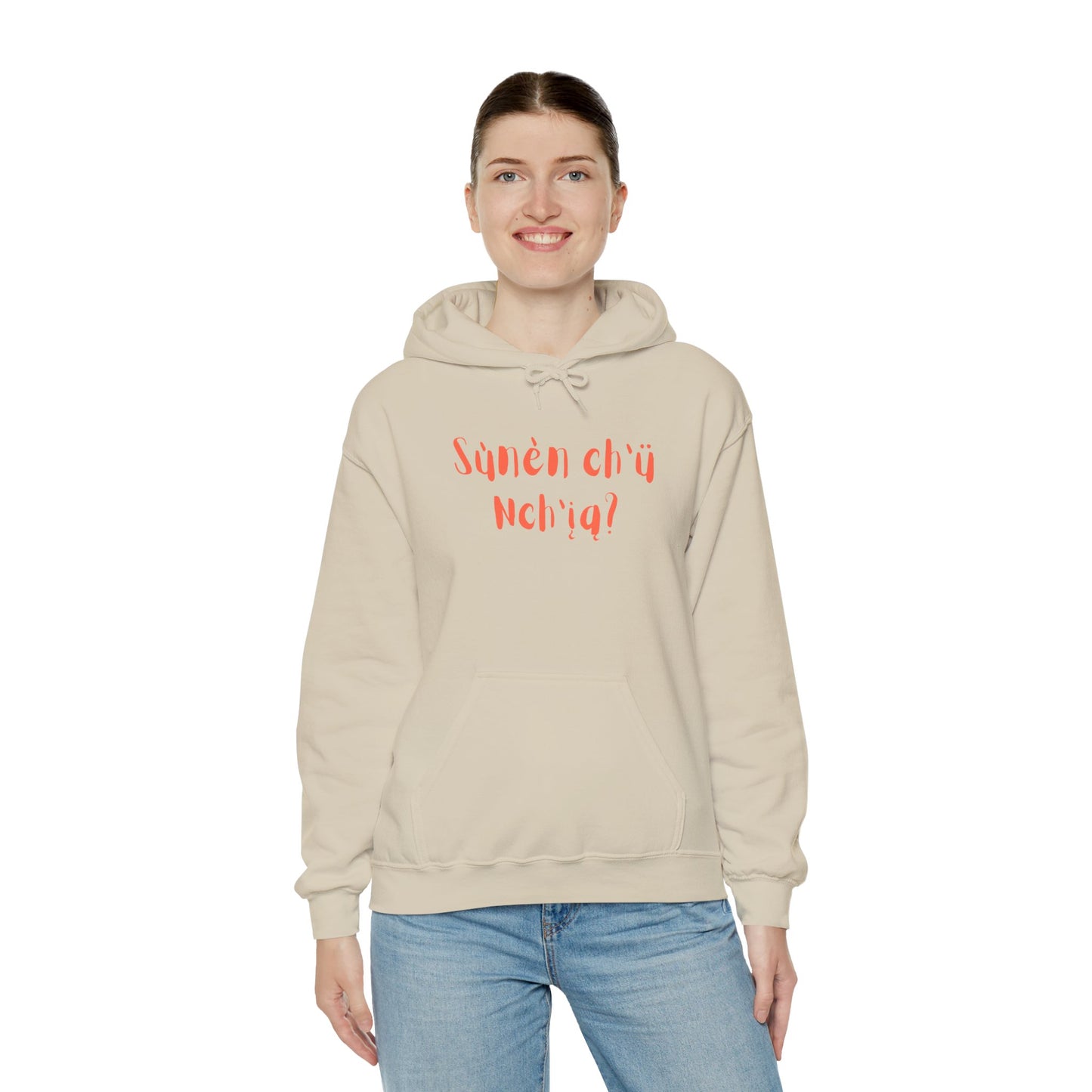 "Got Bannock?" Hoodie Orange Font