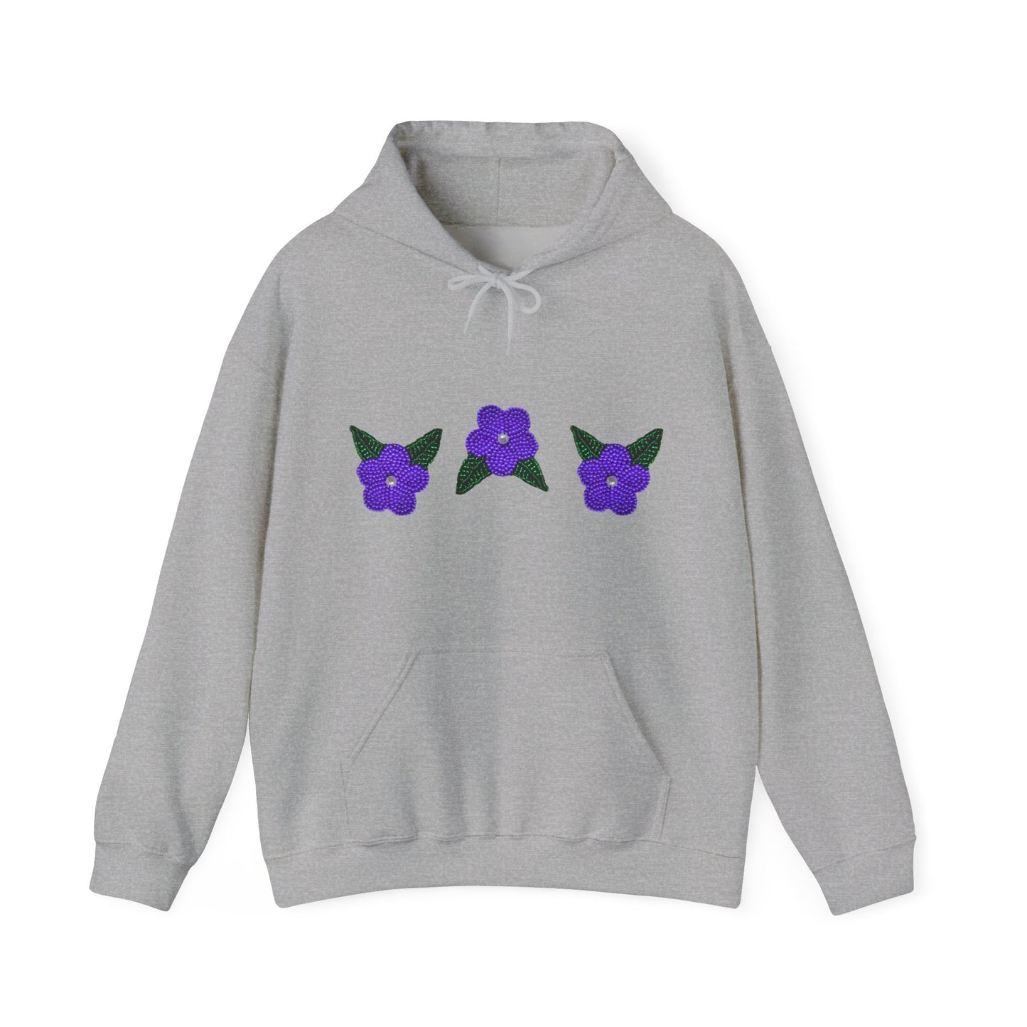 Nt’ąyą (Flower) NPLS Hoodie Purple
