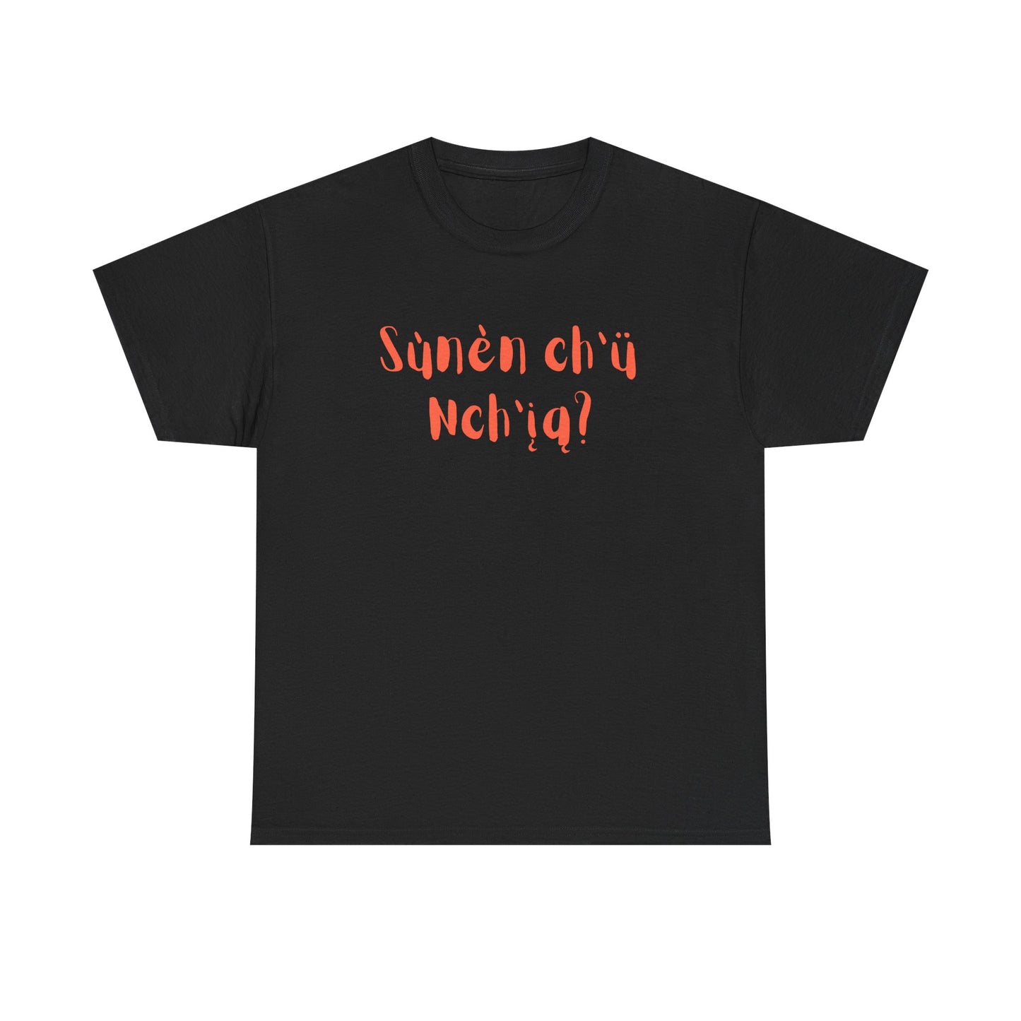 "Got Bannock?" Tee Orange Font