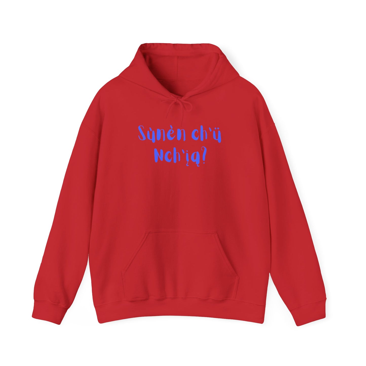 "Got Bannock?" Hoodie Blue Font