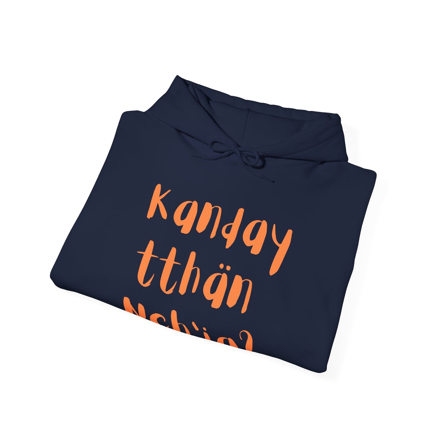 "Got Moose Meat?" Hoodie Orange Font
