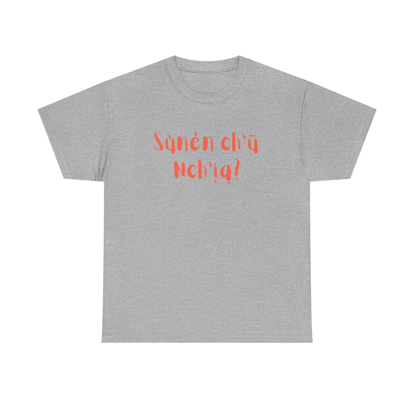 "Got Bannock?" Tee Orange Font