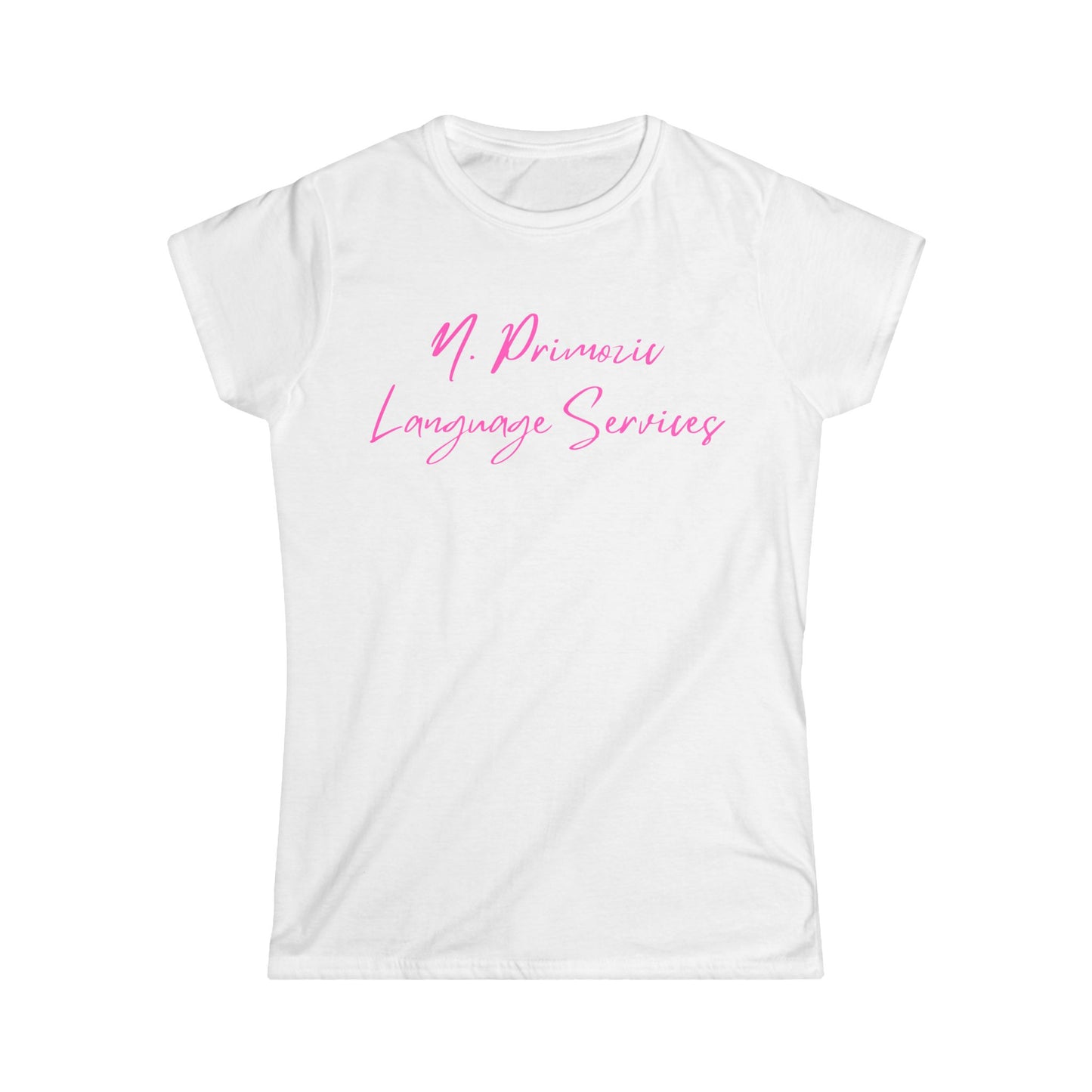 Pink N. Primozic Language Services Tee