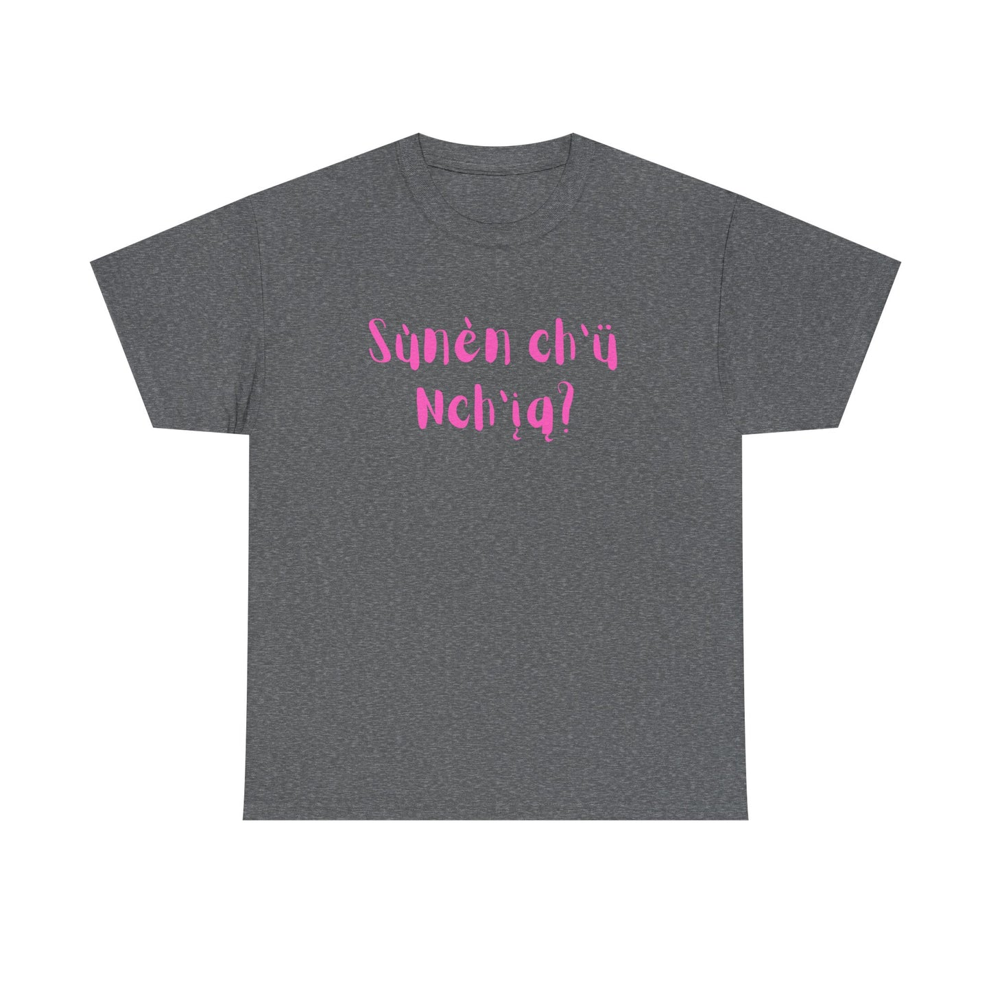 "Got Bannock?" Tee Pink Font