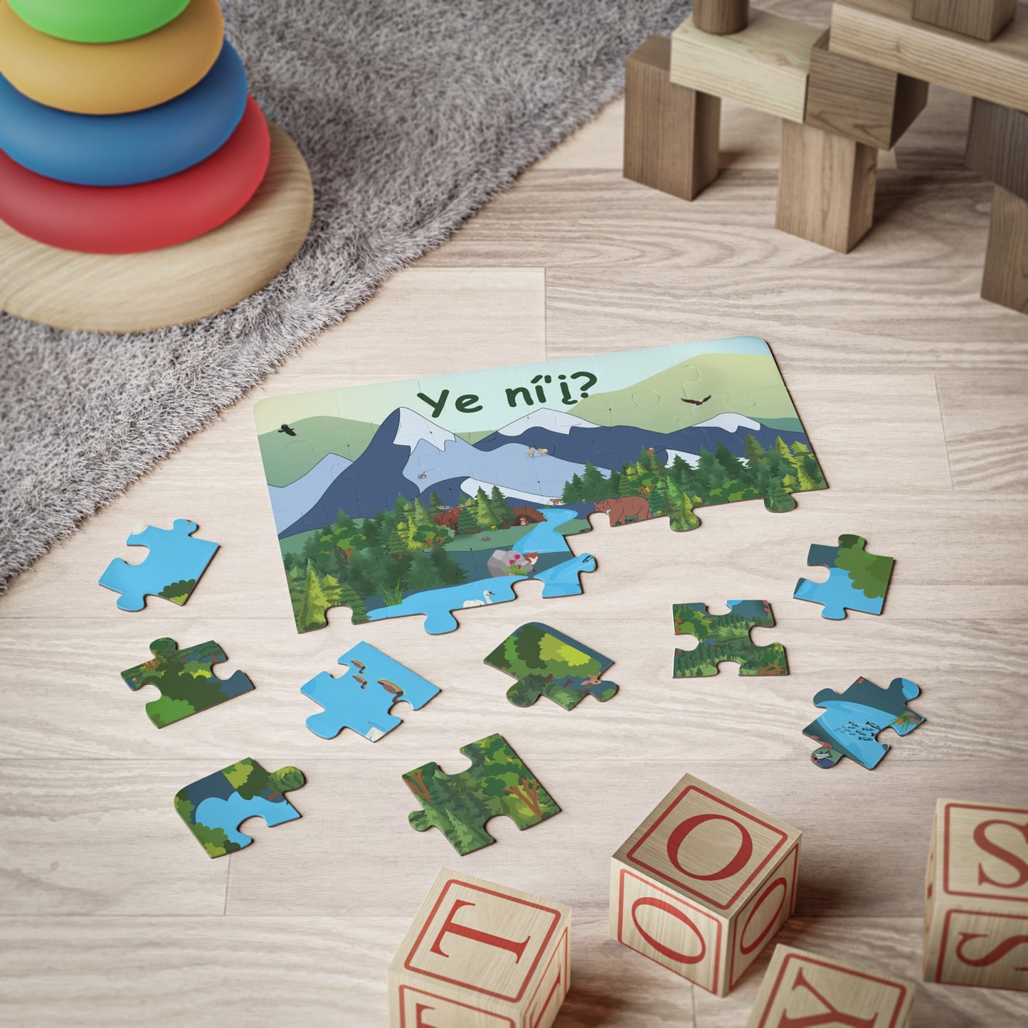 Ye ní’į? Educational Puzzle