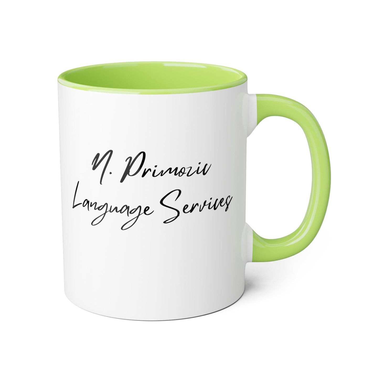 NPLS Accent Colour Mug Black Font