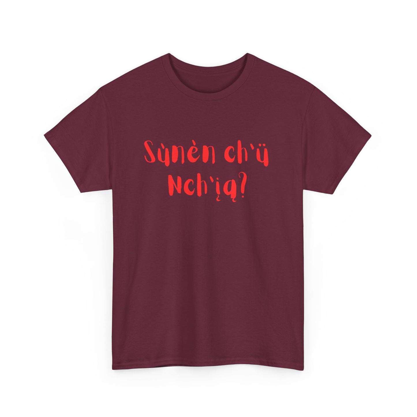 "Got Bannock?" Tee Red Font